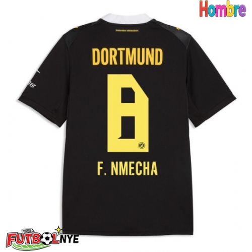 Camiseta Borussia Dortmund Felix Nmecha #8 Visitante Equipación 2026-27 manga corta